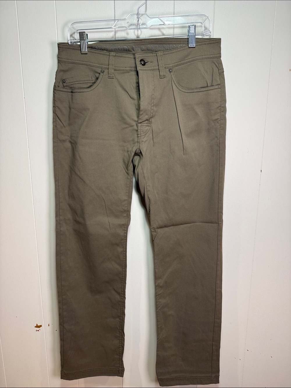 Prana Men's Olive Straight Leg Pants